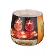 Свеча "Карнавал" высота 7 см диаметр 6 см - 348-439