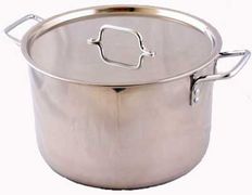 Бак 51л (d 50 см) Сварной клепаные ручки КАТУНЬ - КТ-ОБ-51