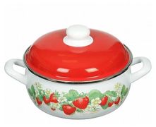 Кастрюля 2660 METROT "Клубника" 1,65л