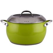 Кастрюля с крышкой "GREENERY" 20х11см 3,3л ATTRIBUTE - ASS820