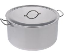 Кастрюля 25л цельнотянутая с ТРС-3 (396 мм) "Славяна" АШИНСКИЙ МЕТАЛЛУРГИЧЕСКИЙ ЗАВОД - 1с2380