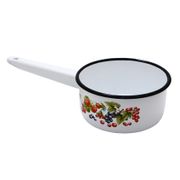 Ковш эмалированный 1л "Ягодная" СТАЛЬЭМАЛЬ - 1с22с