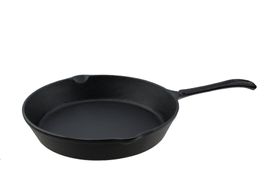 Сковорода чугунная 26см литая ручка DECO 9130B