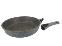 Сковорода DECO глубокая d22см "Мрамор" съемная ручка без крышки - HUR-A-108 DMB
