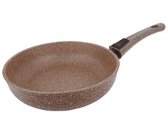 Сковорода диаметр 26см "ГРАНИТ" коричневая съемная ручка без крышки DECO - HUR-A-110 DВB