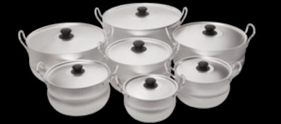Набор "Матрешка" из 7 кастрюль КАЛИТВА - 11107